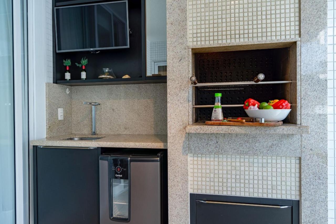 Varandas Do Atlantico - Apartamento Impecavel Em Condo Pe Na Areia Bombinhas Exterior foto
